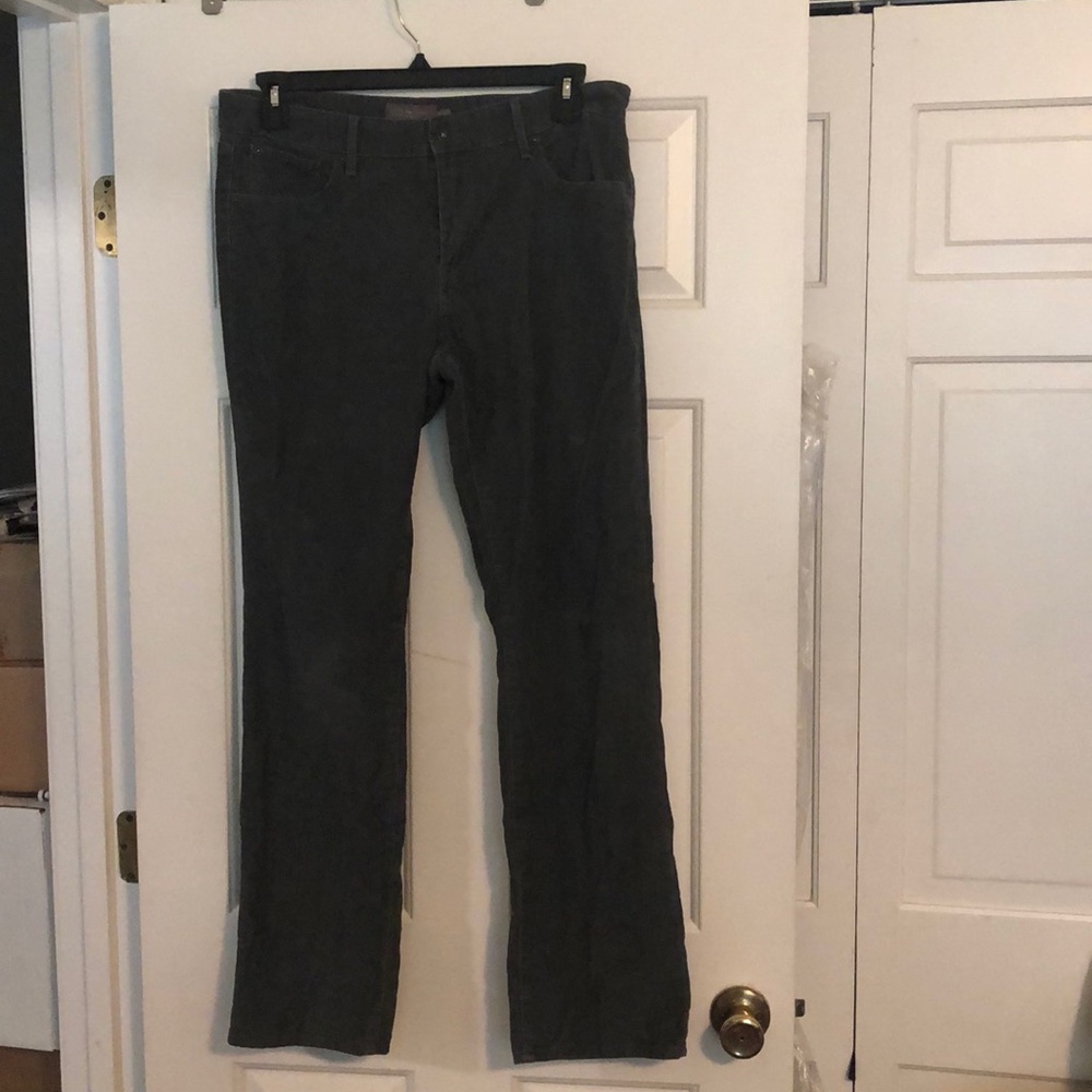 Gray Straight Leg Pants